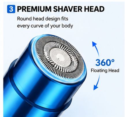 AquaGlide Shaver for men